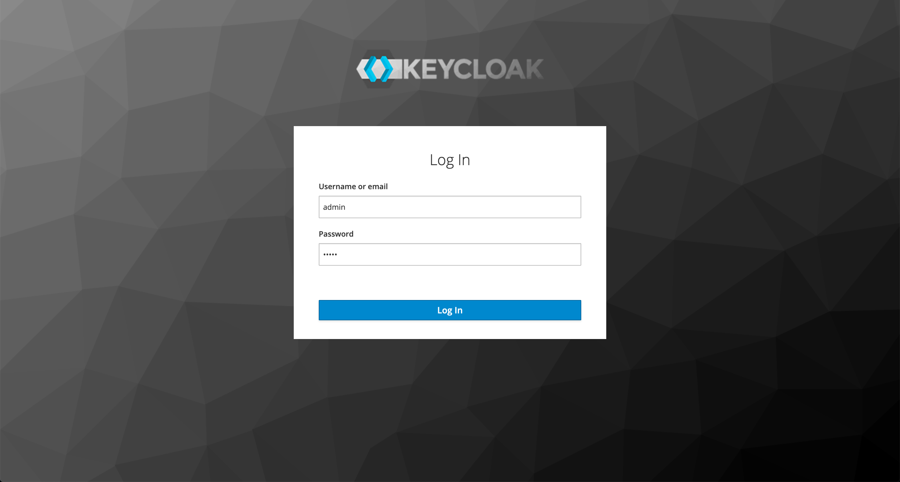 keycloak-admin-login